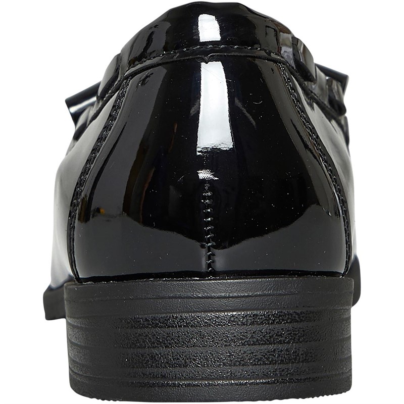 Truffle Collection Womens Esme Loafers Black Patent