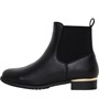 Truffle Collection Womens Hat Chelsea Boots Black PU