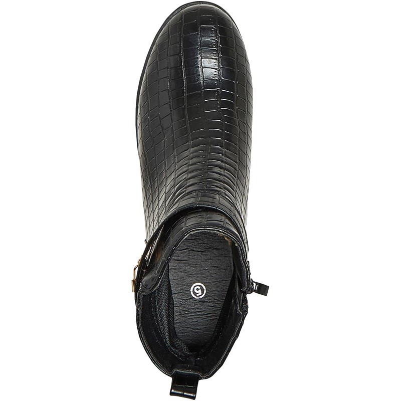 Truffle Collection Womens Chat 11 Boots Black