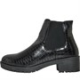 Truffle Collection Womens Just 1 Boots Black PU