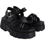 Truffle Collection Womens Lilu Chunky Sandals Black