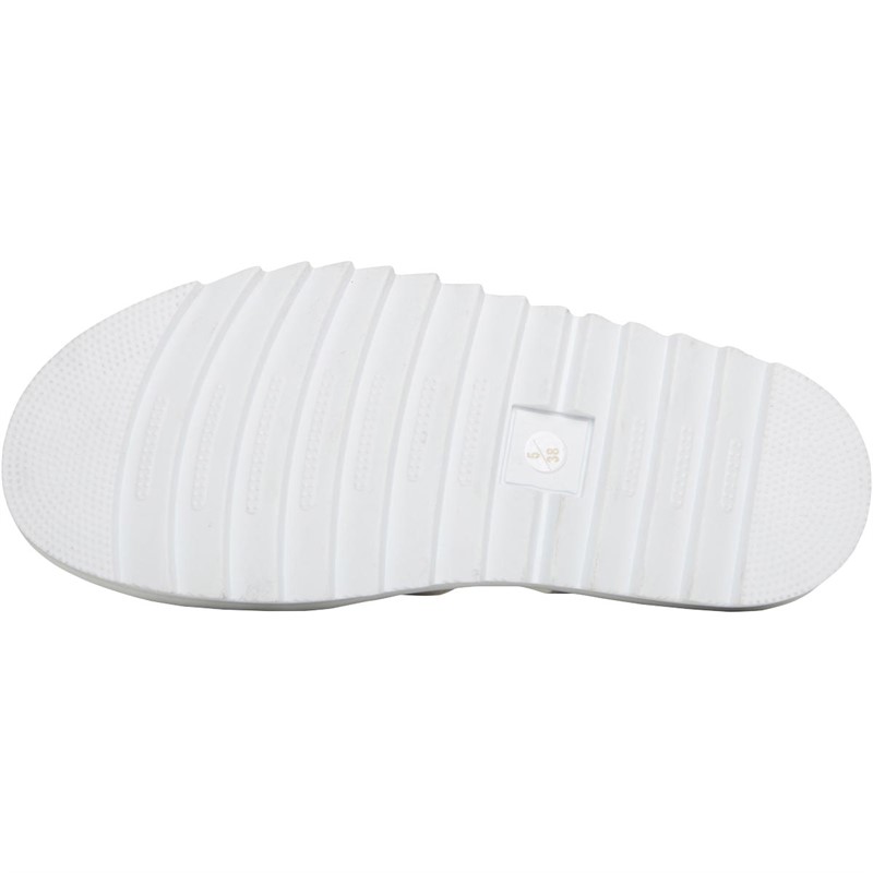 Truffle Collection Womens Ciroc1 Chunky Sandals White