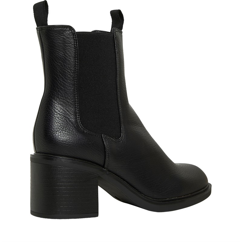 Truffle Collection Womens Pimms Chelsea Boots Black