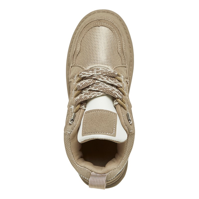 Truffle Collection Womens Cola Trainers Sand