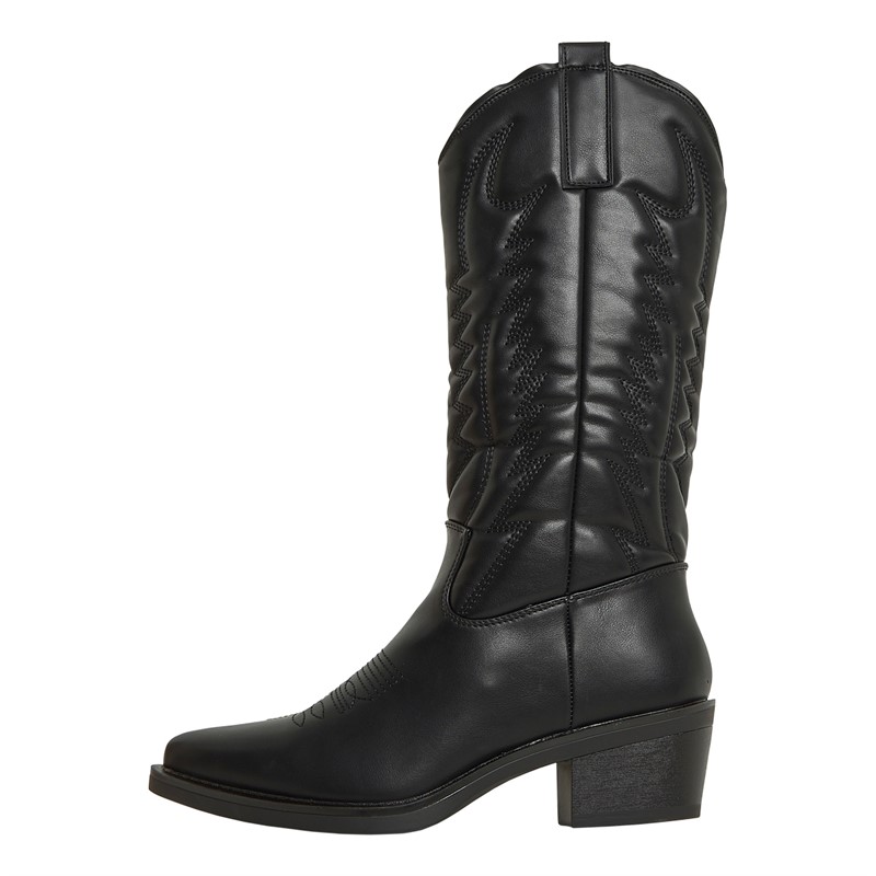 Truffle Collection Womens West Knee High Boots Black