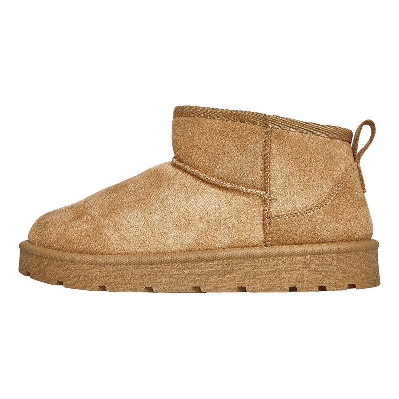 Truffle Collection Womens Cola Huggy Boots Sand