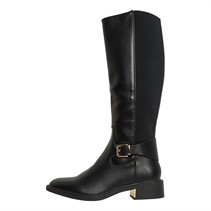 Truffle Collection Womens Latte Knee High Boots Black