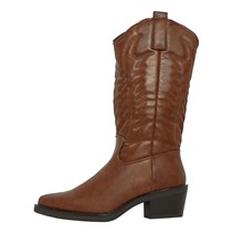 Truffle Collection Womens West Knee High Boots Tan