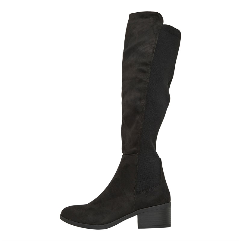 Buy Truffle Collection Womens Bellini Knee High Boots Black