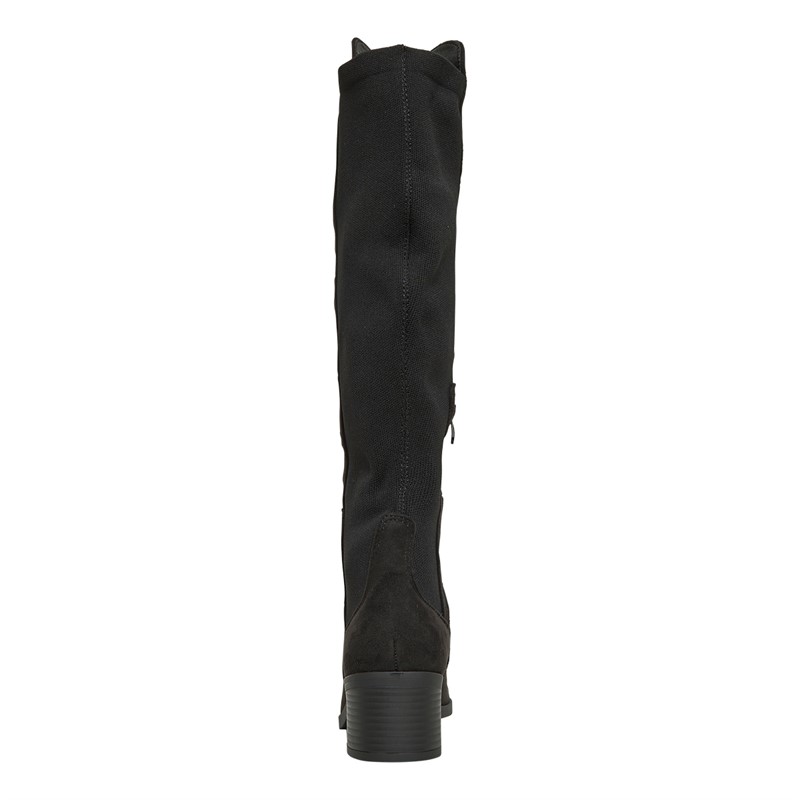 Truffle Collection Womens Bellini Knee High Boots Black