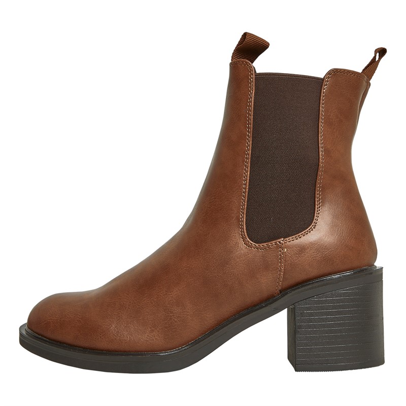 Truffle Collection Womens Pimms Chelsea Boots Tan