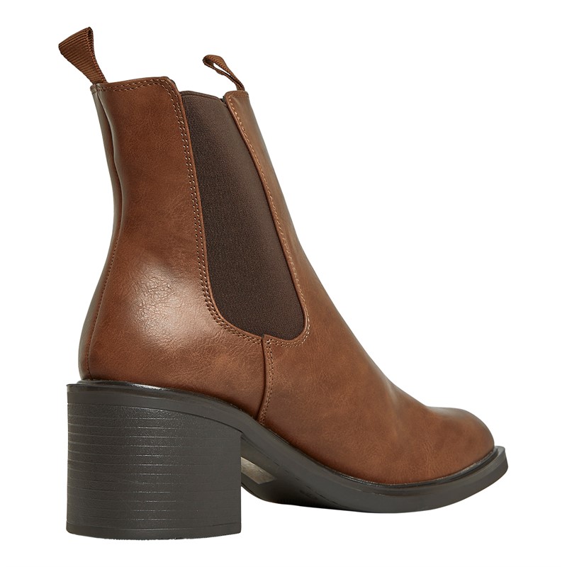 Truffle Collection Womens Pimms Chelsea Boots Tan