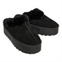 Truffle Collection Womens Vimto Fur Lined Mules Black