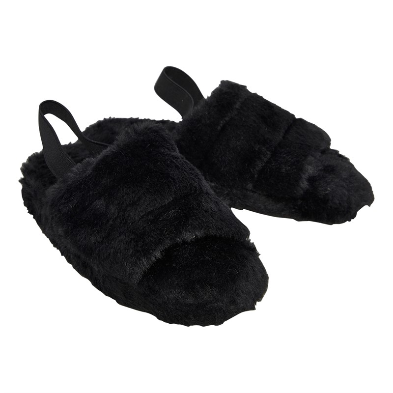 Truffle Collection Womens Marcella Slippers Black