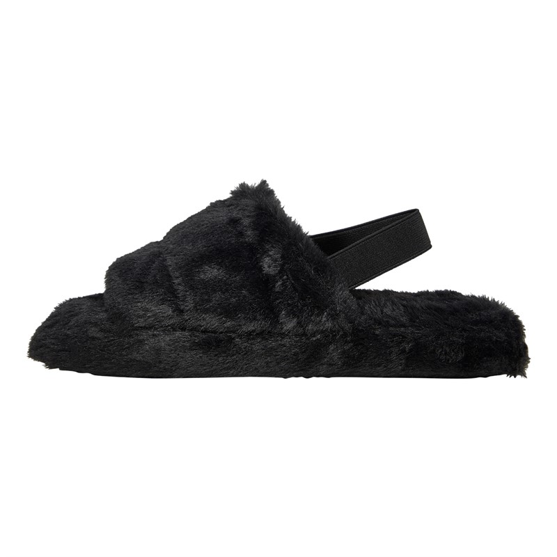 Truffle Collection Womens Marcella Slippers Black