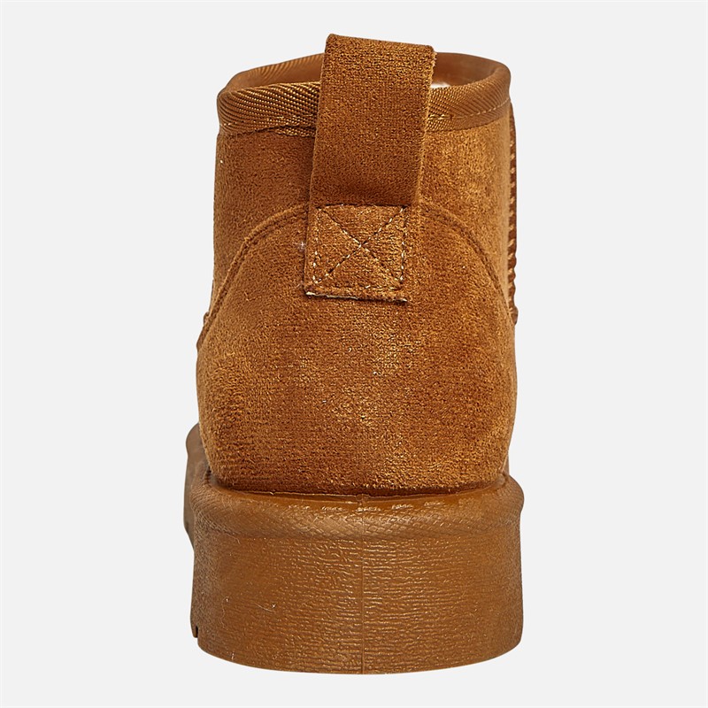 Truffle Collection Womens Cola Huggy Boots Chestnut