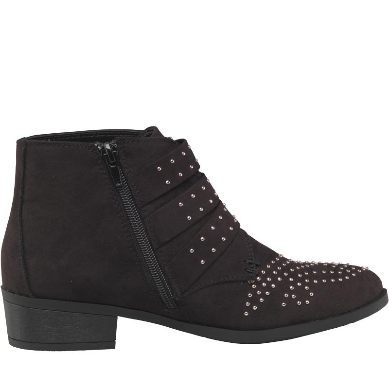 3 buckle ankle boots