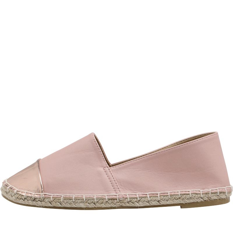 espadrille rose femme