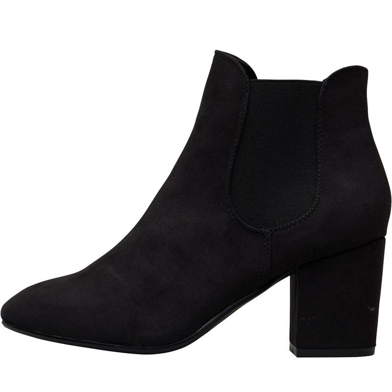 truffle collection hardware detail chelsea boots in black