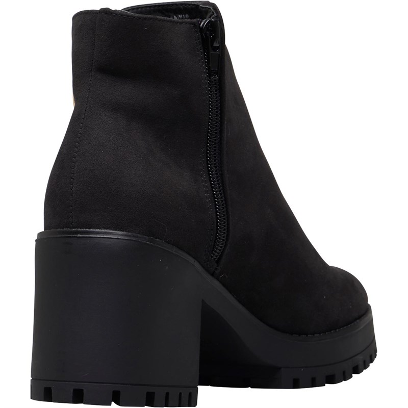 truffle collection mid heel ankle boots