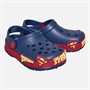 Superman Junge Clogs Navy/Rot/Multi