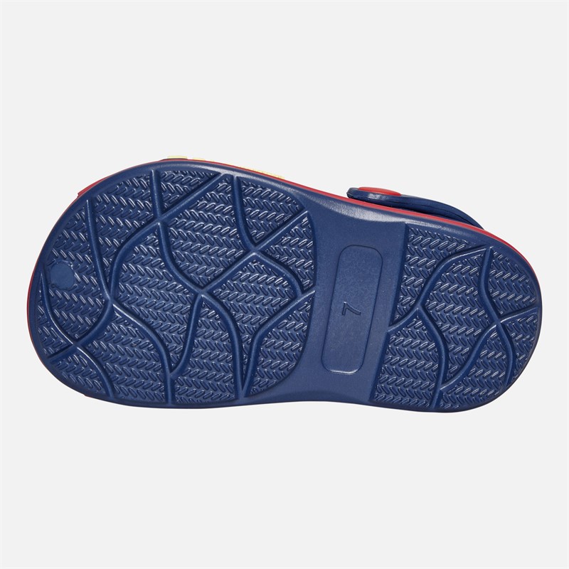 Superman Junge Clogs Navy/Rot/Multi