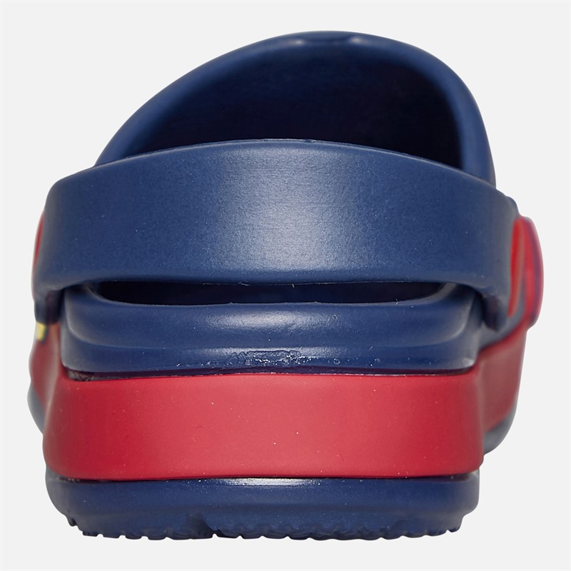 Superman Junge Clogs Navy/Rot/Multi
