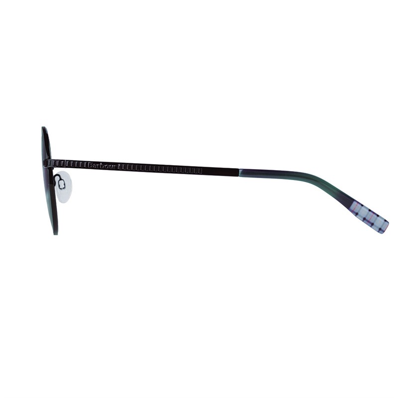 Barbour Sunglasses Shiny Black