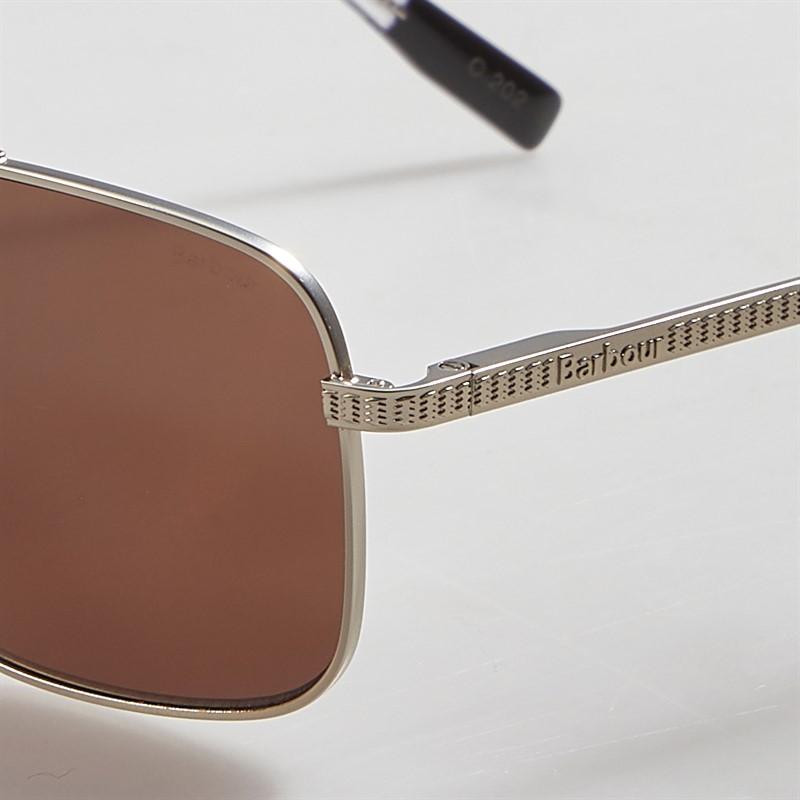 Barbour Herren Sonnenbrillen Matte Silver