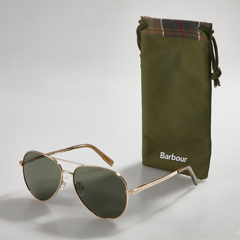 Barbour Herren Sonnenbrillen Shiny Gold