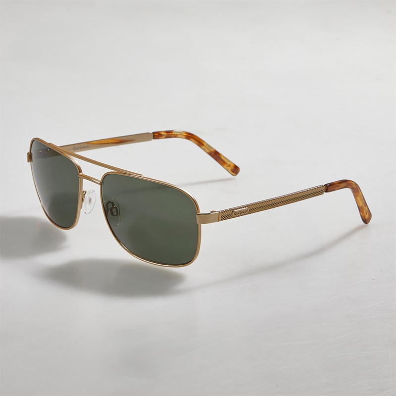 Barbour Herren Sonnenbrillen Matte Gold