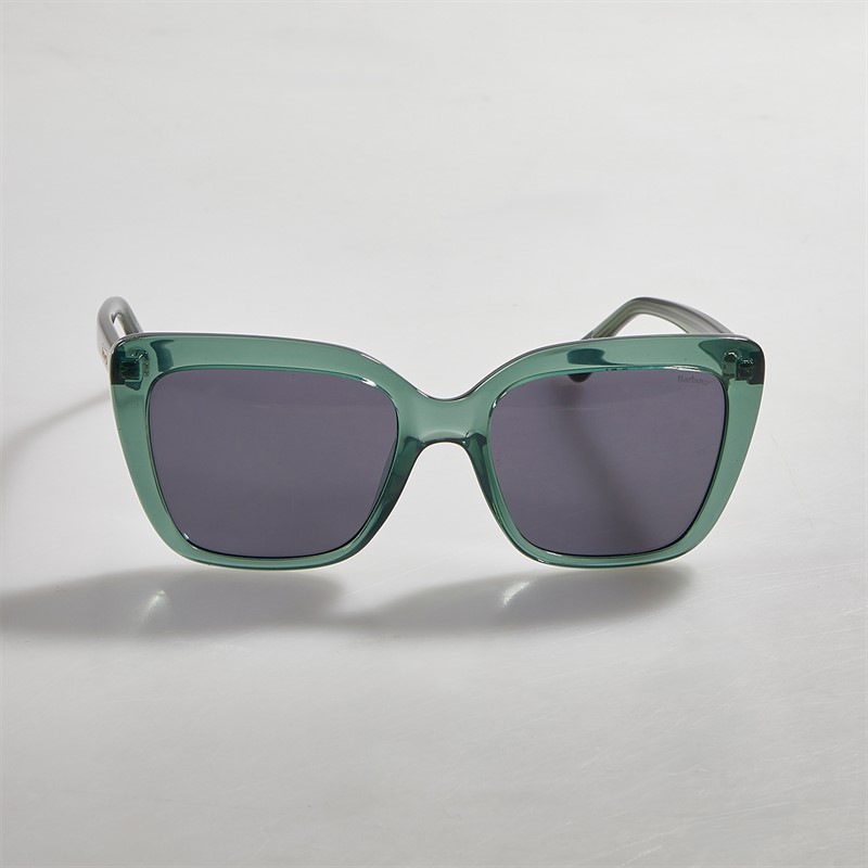 Barbour Damen Sonnenbrillen Shiny Green Crystal