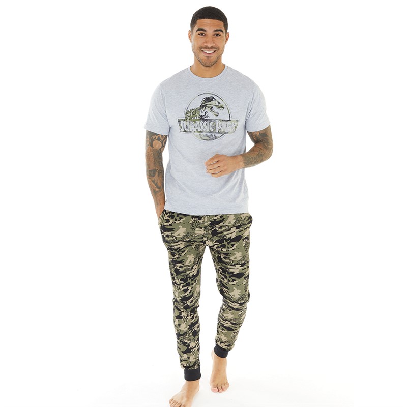 JURASSIC PARK Mens Nightwear Set Multi