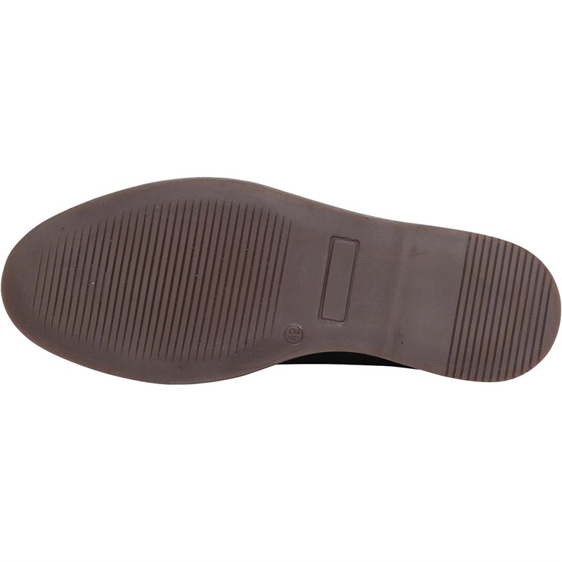 H By HUDSON Mens Barnstable Suede Casual Shoes Brown