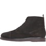 H BY HUDSON Męskie H By HUDSON Calverston Toe Suede Buty Ciemny Brązowy