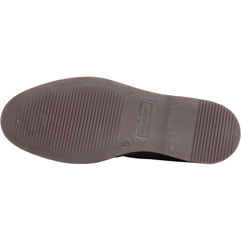 H BY HUDSON Męskie H By HUDSON Calverston Toe Suede Buty Ciemny Brązowy