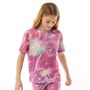 L'amore Couture Dziewczęce Lazers T-Shirt Różowy