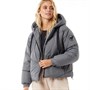 L'amore Couture Dames Pufferjas Grijs