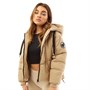 L'amore Couture Womens Lissy Puffer Jacket Mink
