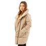L'amore Couture Dames Pufferjas Beige