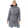 L'amore Couture Dames Astrid line ed Donsjassen Grijs