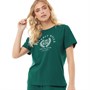 L'amore Couture Dame Beverly Hills T-shirts Grøn