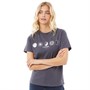 L'amore Couture Dames Mystic T-shirts Antraciet