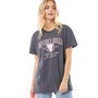 L'amore Couture Dames The Hills T-shirts Donkergrijs