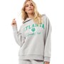 L'amore Couture Sweats à Capuche Atlanta Femme Gris Chiné