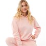L'amore Couture Womens Lunar Regular Fit Hoodie Mid Pink