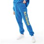 L'amore Couture Pantalons de Jogging League Relaxed Femme Bleu Roi