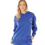 L'amore Couture Womens Orbit Hoodie Royal Blue