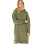 L'amore Couture Womens Sedgeley Hooded Dress Khaki