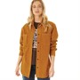 L'amore Couture Womens Montana Overshirt Mustard